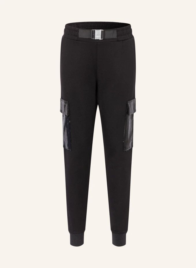 

Спортивные штаны с пайетками Dkny, черный