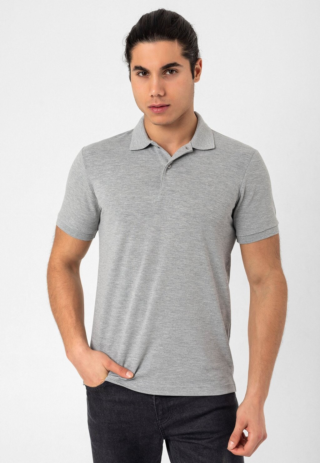 

Рубашка-поло SHORT SLEEVE Felix Hardy, цвет grey
