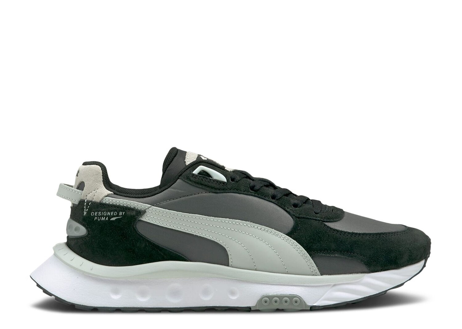 

Кроссовки Puma Wild Rider 'Rollin' - Black Castlerock', черный