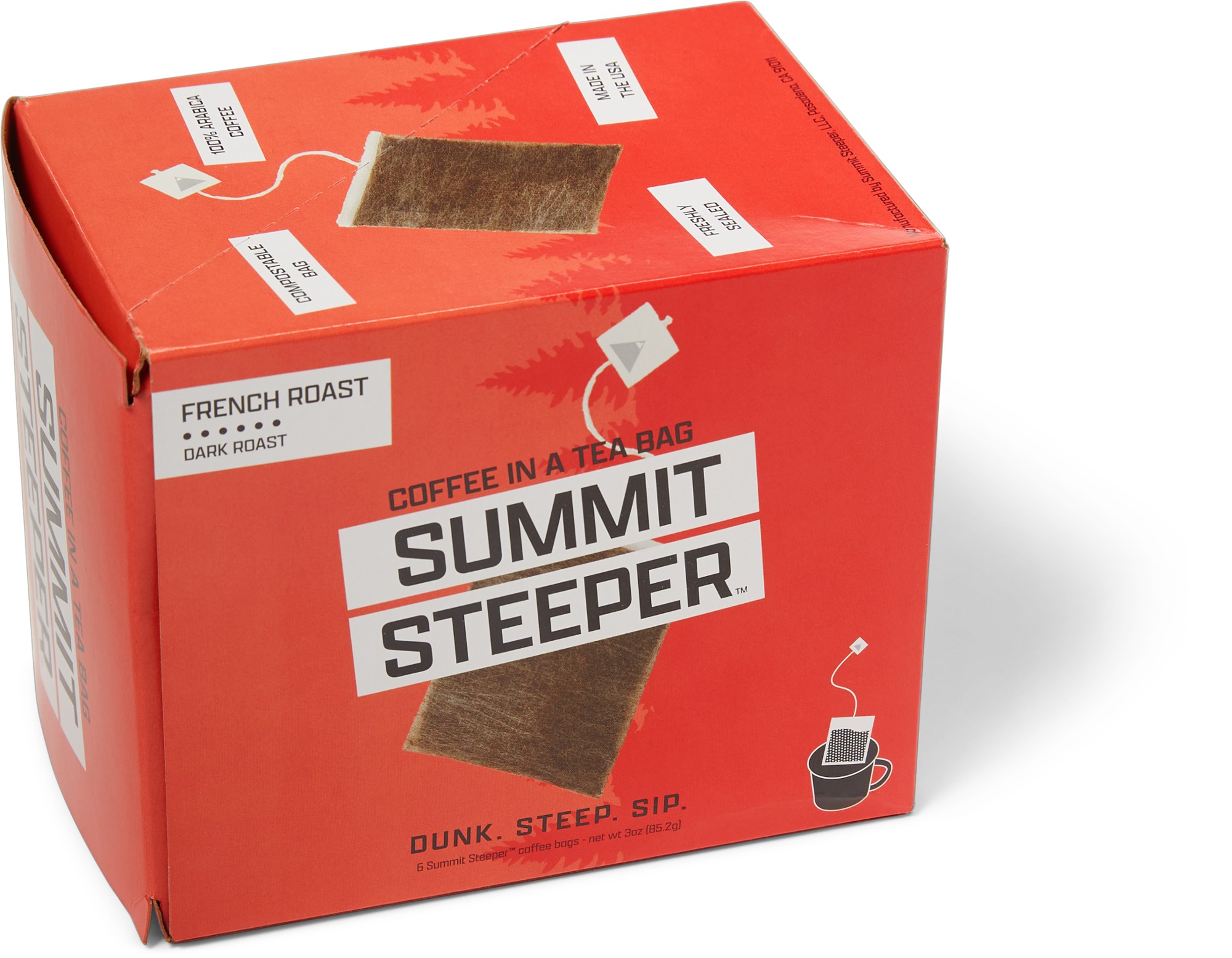 Пакетики для кофе Summit Steeper — упаковка из 6 шт. Kuju Coffee