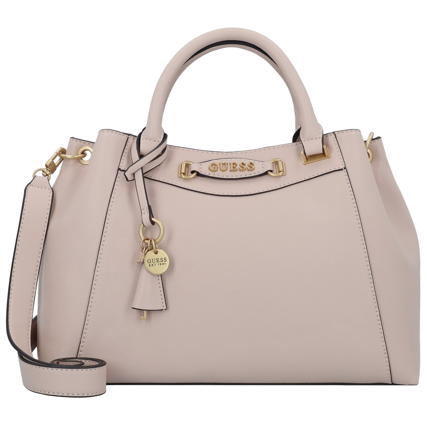 

Сумка Guess Emera Handtasche 34 cm, цвет light beige