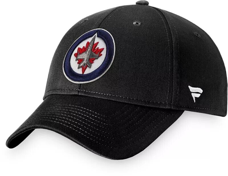 

Структурированная регулируемая кепка NHL Winnipeg Jets Core, Черный