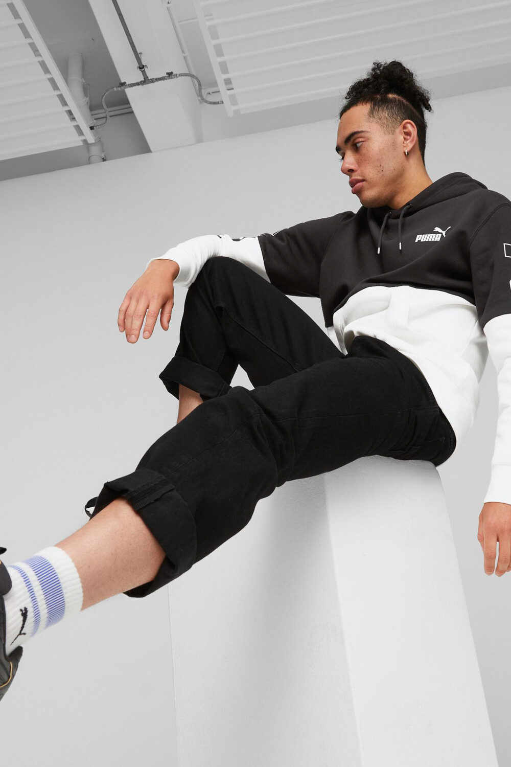 

Толстовка - Черный - Классический крой Puma, черный