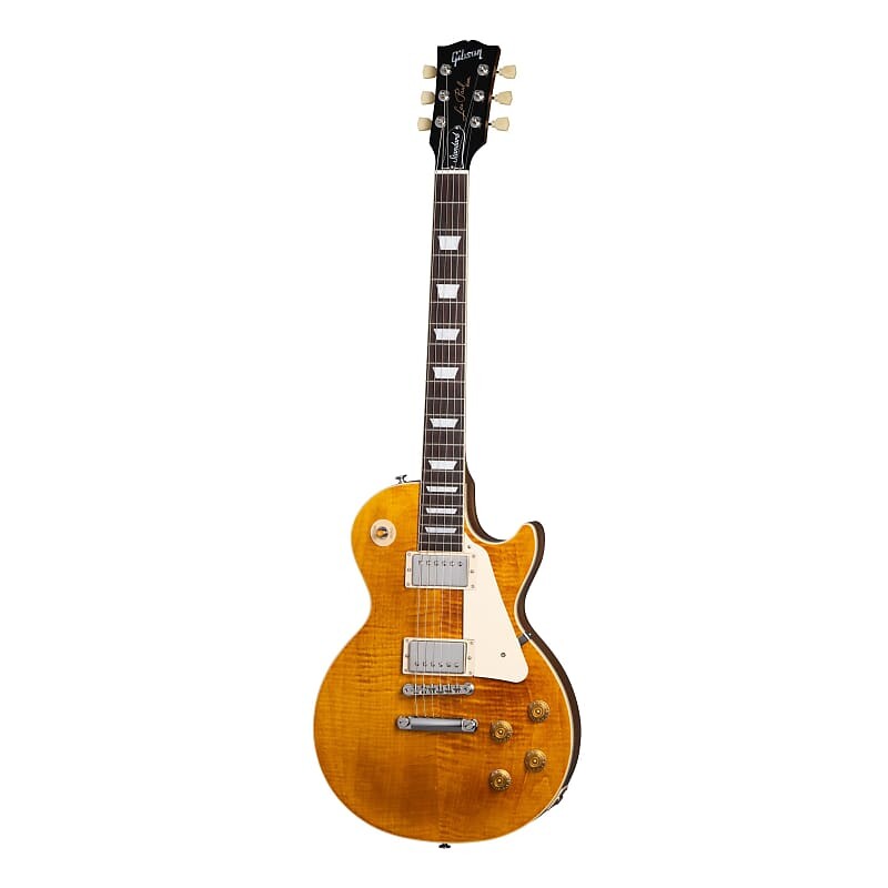 

Электрогитара Gibson Les Paul Standard '50s Figured Top Electric Guitar - Honey Amber