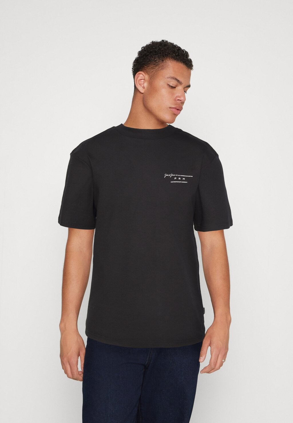 

Футболка с принтом Jack & Jones, черный