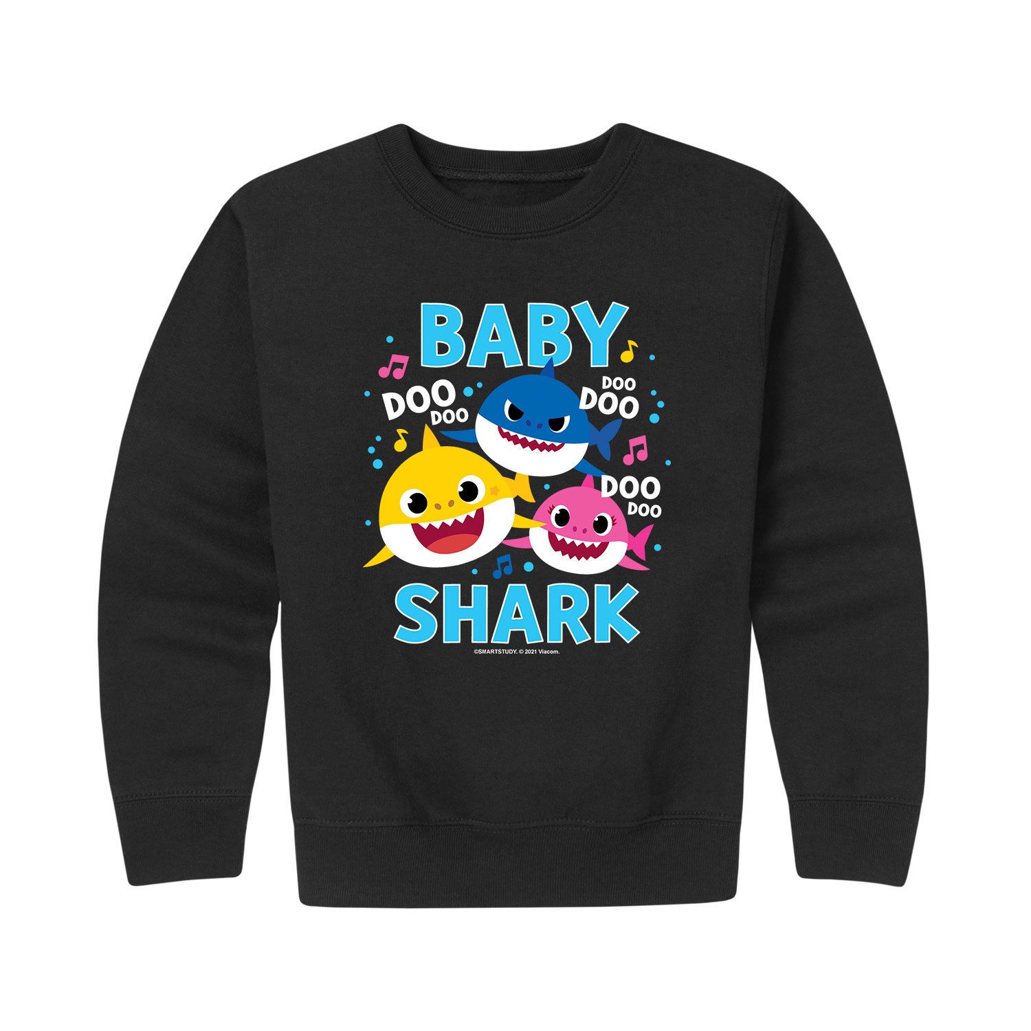 цена Флисовый свитшот с рисунком Doo Doo для мальчиков 8–20 лет Baby Shark Family Doo Doo Licensed Character