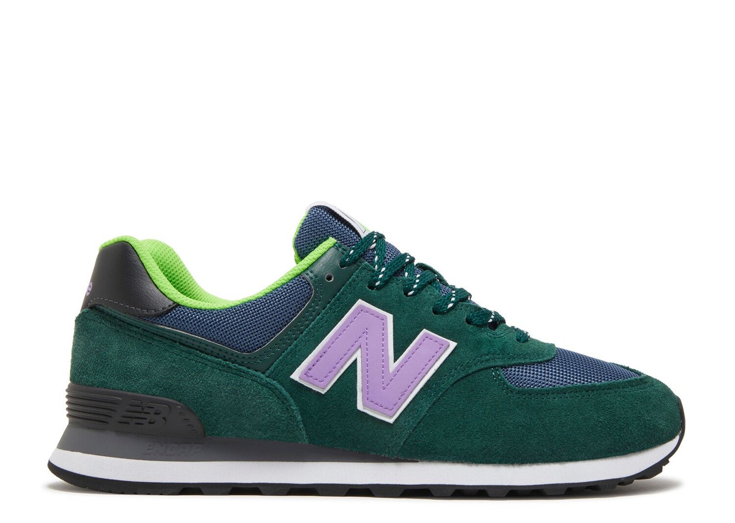 

Кроссовки New Balance 574 'Green Purple', зеленый