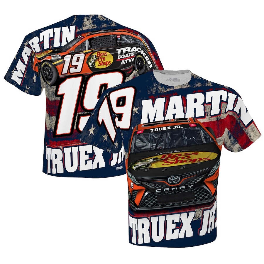 

Футболка с коротким рукавом Stewart-Haas Racing Team Collection Martin Truex Jr, белый