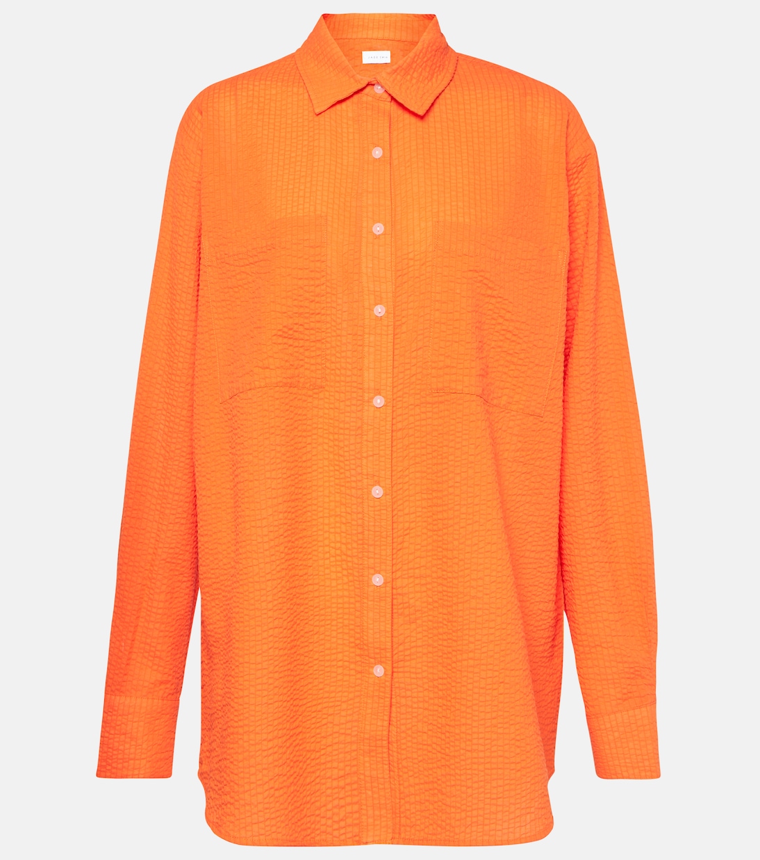 Прозрачная хлопковая рубашка mika Jade Swim, апельсин