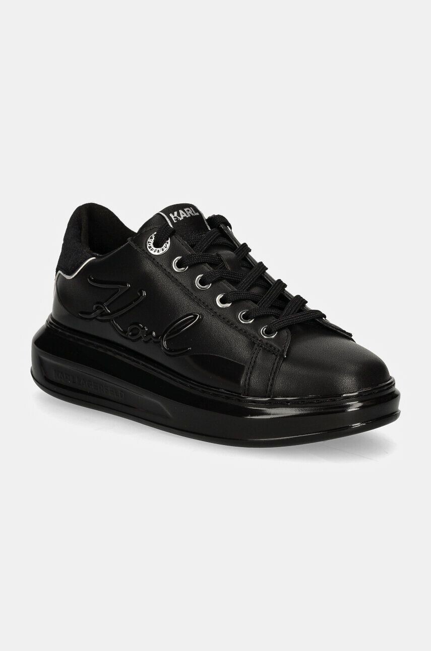 

Кожаные кроссовки Karl Lagerfeld KAPRI, черный