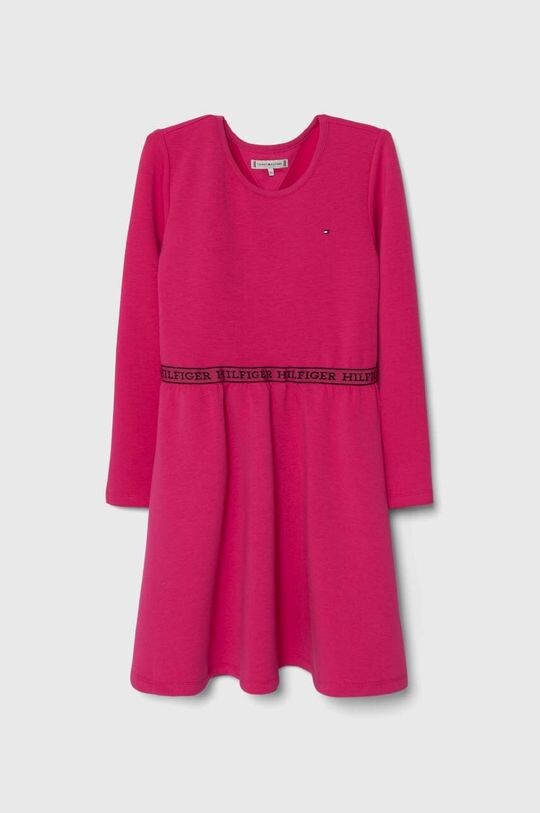 

Детское платье Tommy Hilfiger, розовый