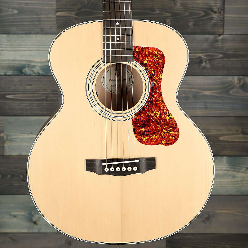 

Акустическая гитара Guild Jumbo Junior Flame Maple - Antique Blonde Satin