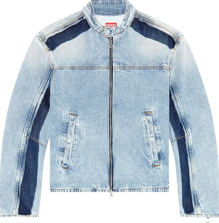 

Куртка Diesel Regular Fit Trucker Zipped 'Blue', синий
