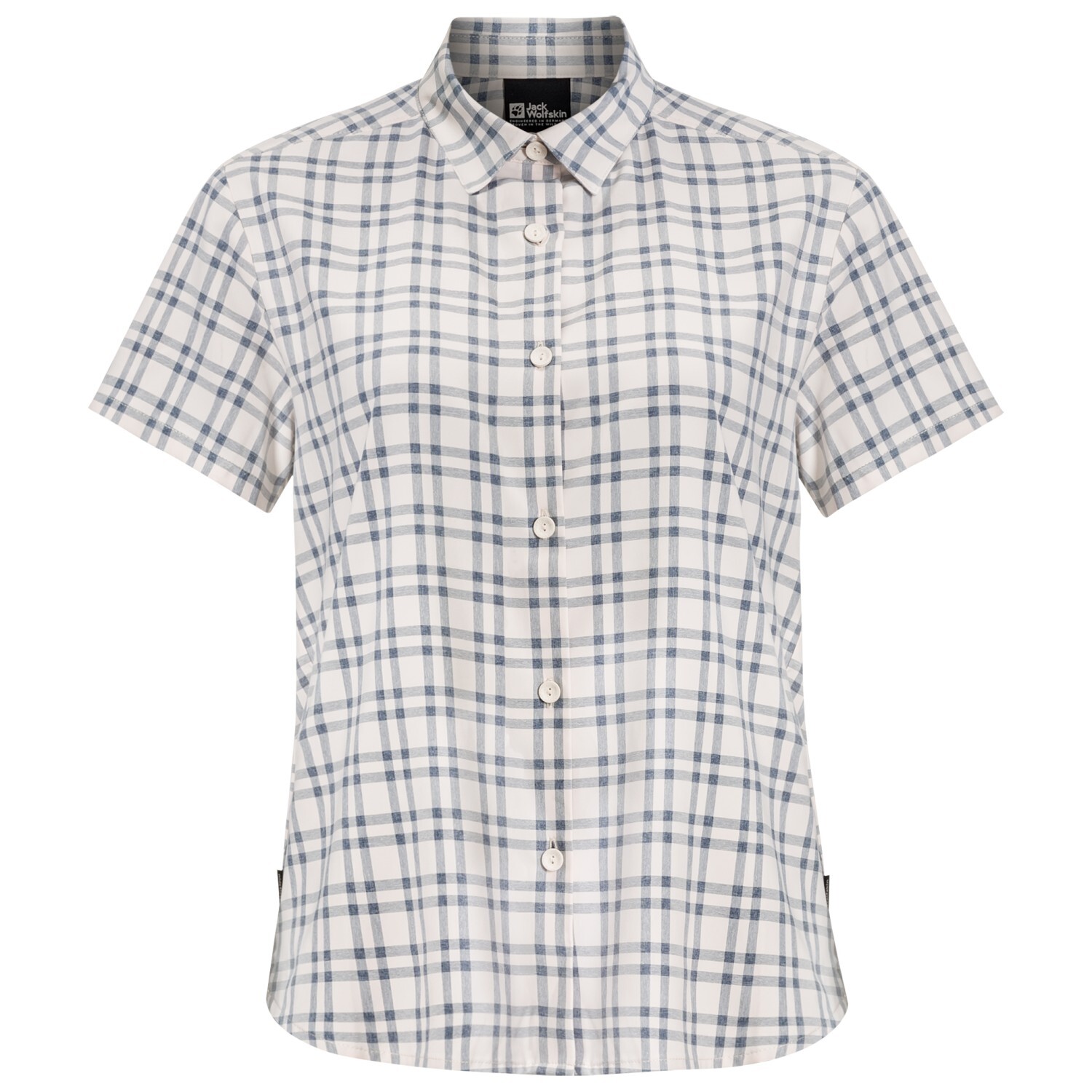 

Блузка Jack Wolfskin Women's Febla Shirt, цвет Night Blue Checks