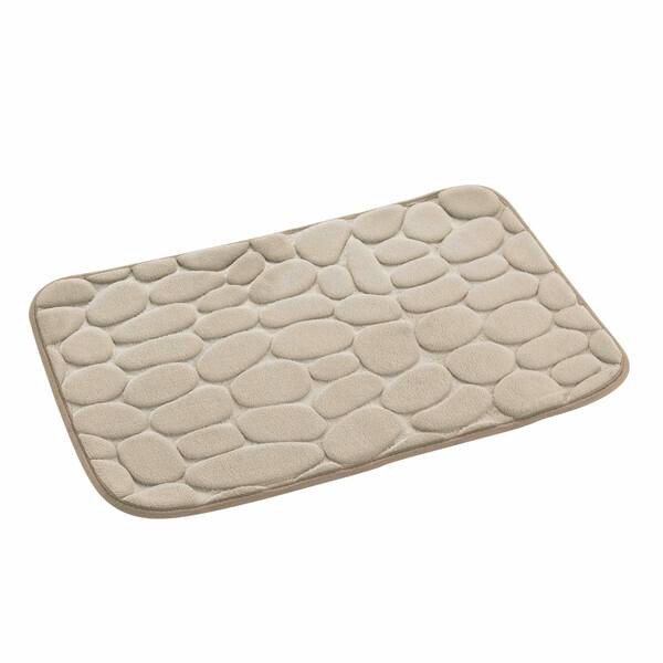 

Коврик для ванной Dynamic24 Stone, 50x1x80 см, серо-коричневый