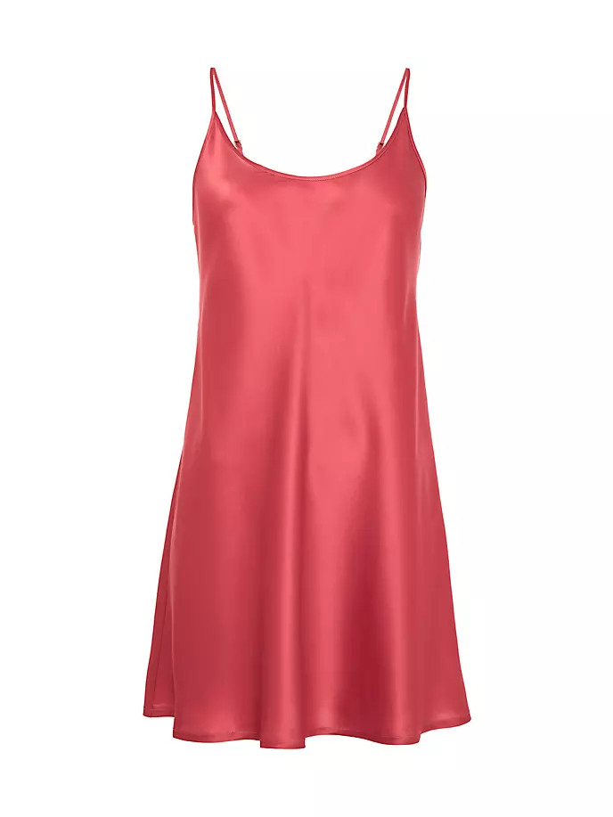 

Шелковая сорочка La Perla, цвет rose noisette