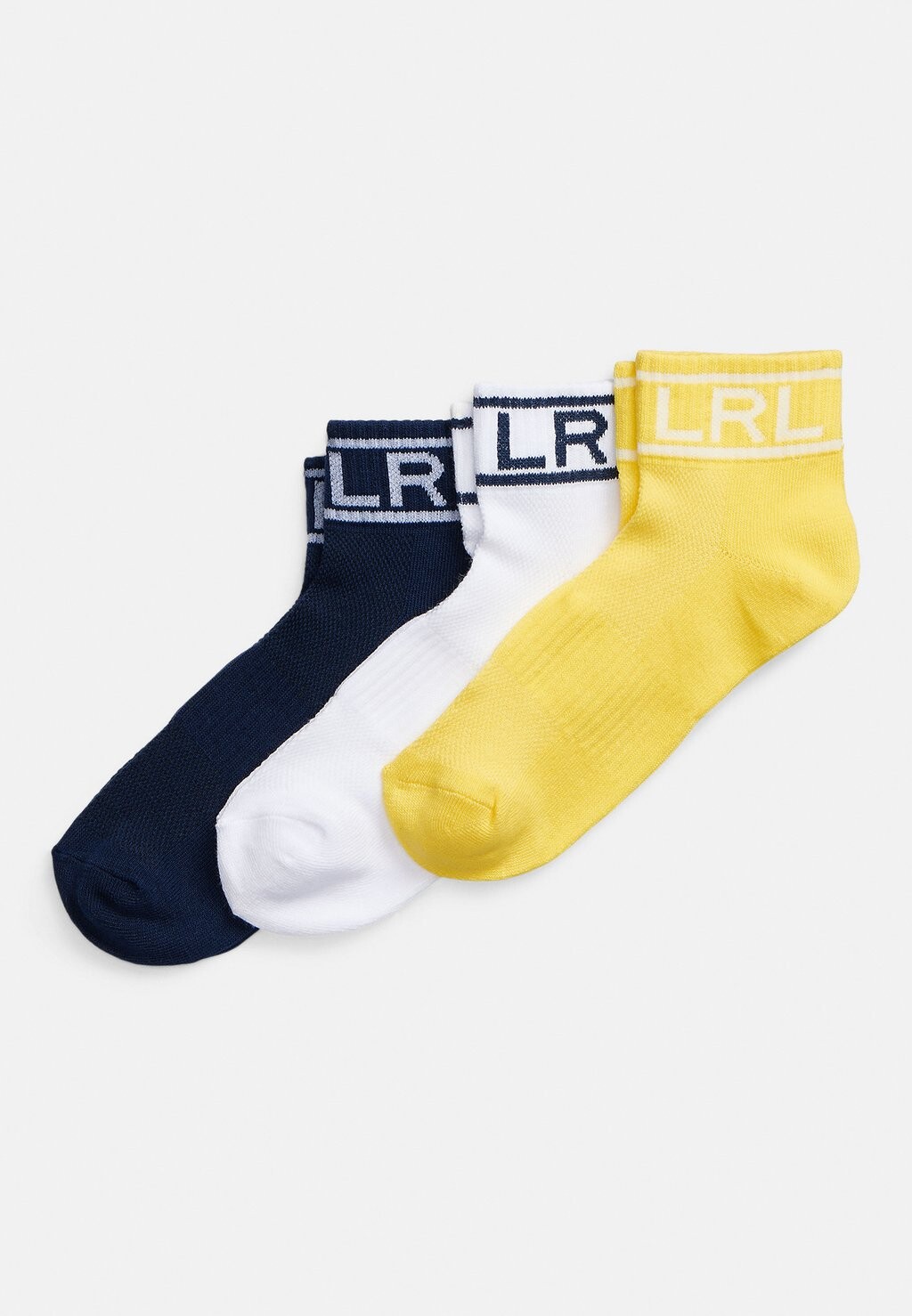 

Носки QUARTER CREW SOCK 3 PACK Lauren Ralph Lauren, синий