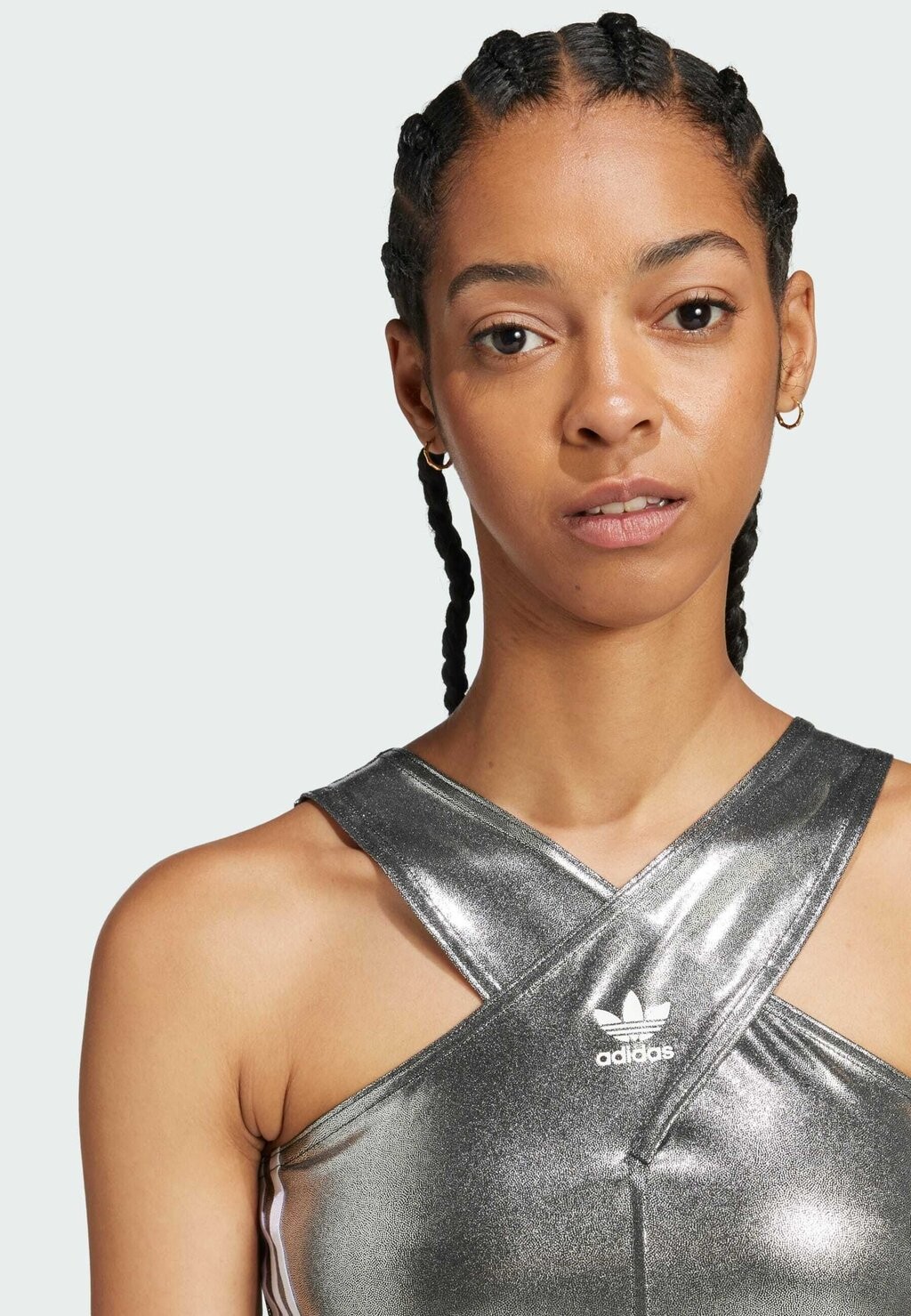 

Топ ADILENIUM SEASON 2 TANK adidas Originals, серебристый