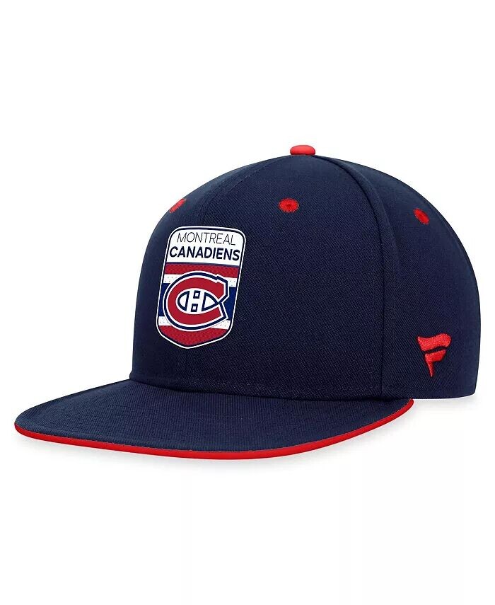 

Мужская темно-синяя кепка Snapback для драфта НХЛ 2023 Montreal Canadiens Fanatics, синий