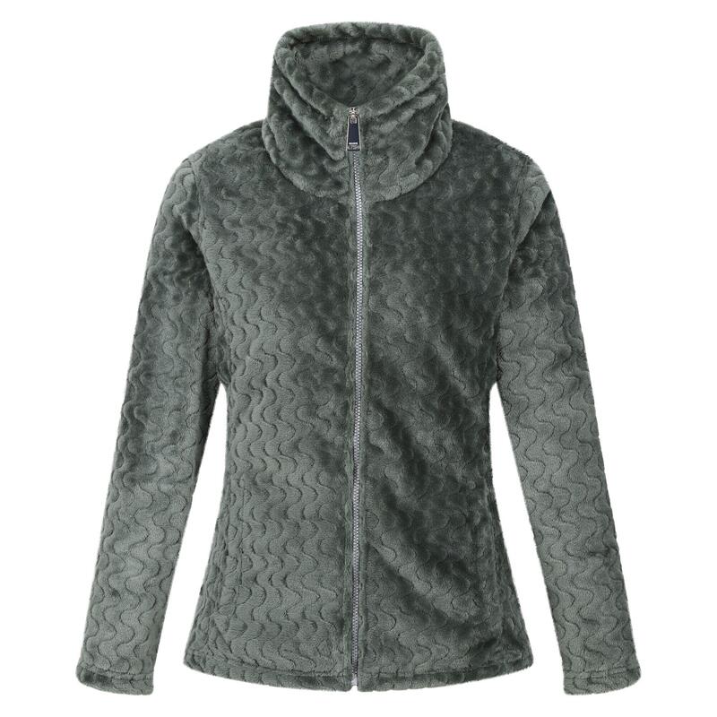 цена Женская флисовая прогулочная флисовая куртка Heloise с полной молнией REGATTA, цвет gruen