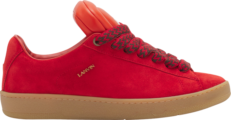 Кроссовки Future x Lanvin Hyper Curb Sneakers 'Poppy Red Orange', красный