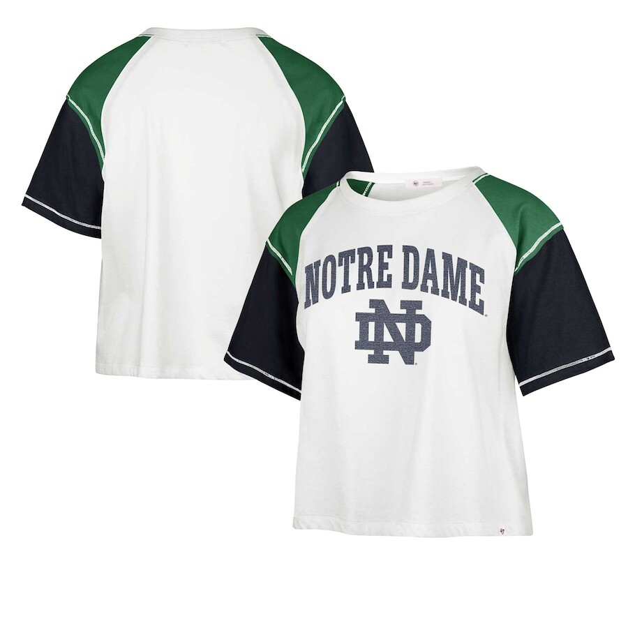 

Футболка с коротким рукавом 47 Notre Dame Fighting Irish, белый