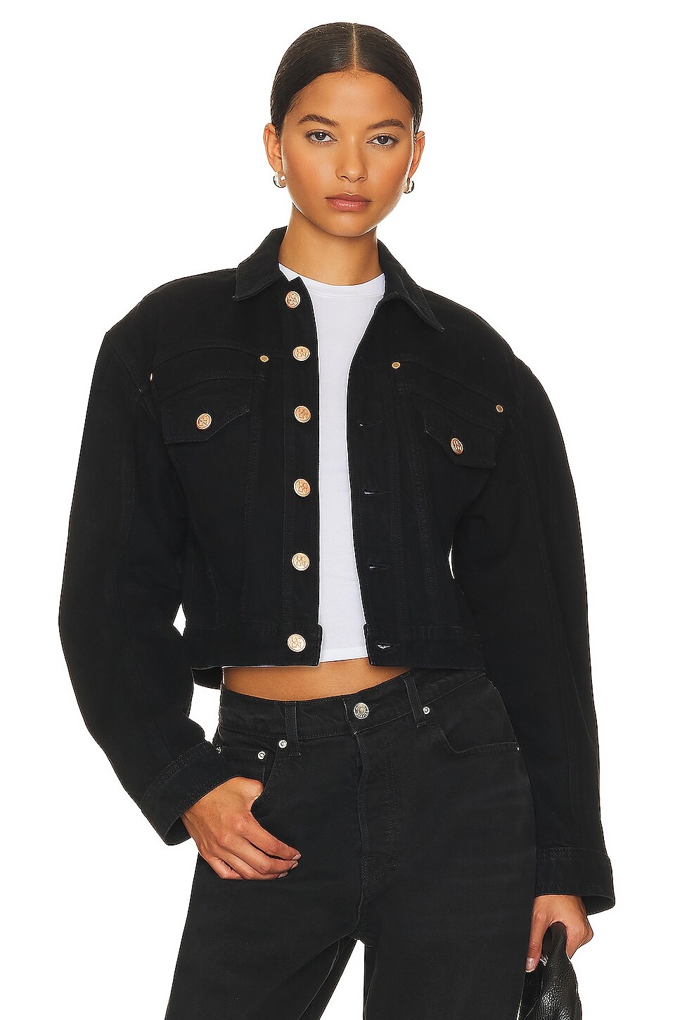 

Куртка Ulla Johnson Cosette, цвет Noir Wash