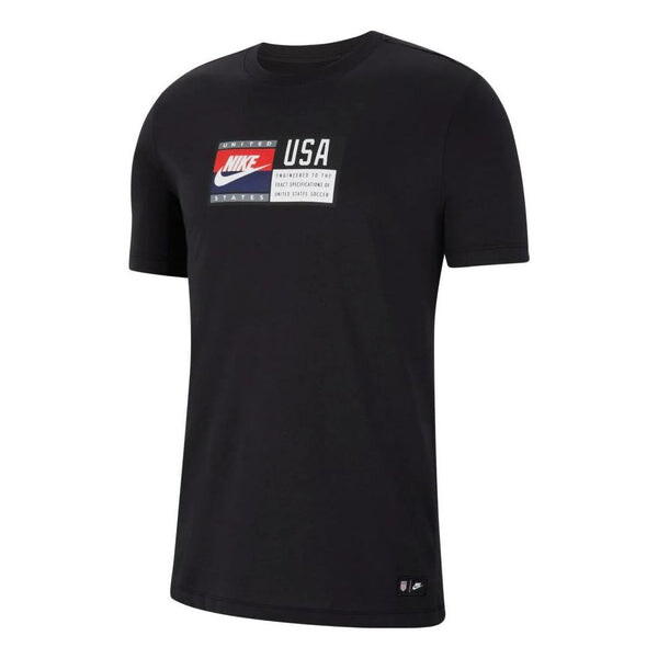 

Футболка Nike 2020-21 USA Voice Tag T-shirt 'Black', черный