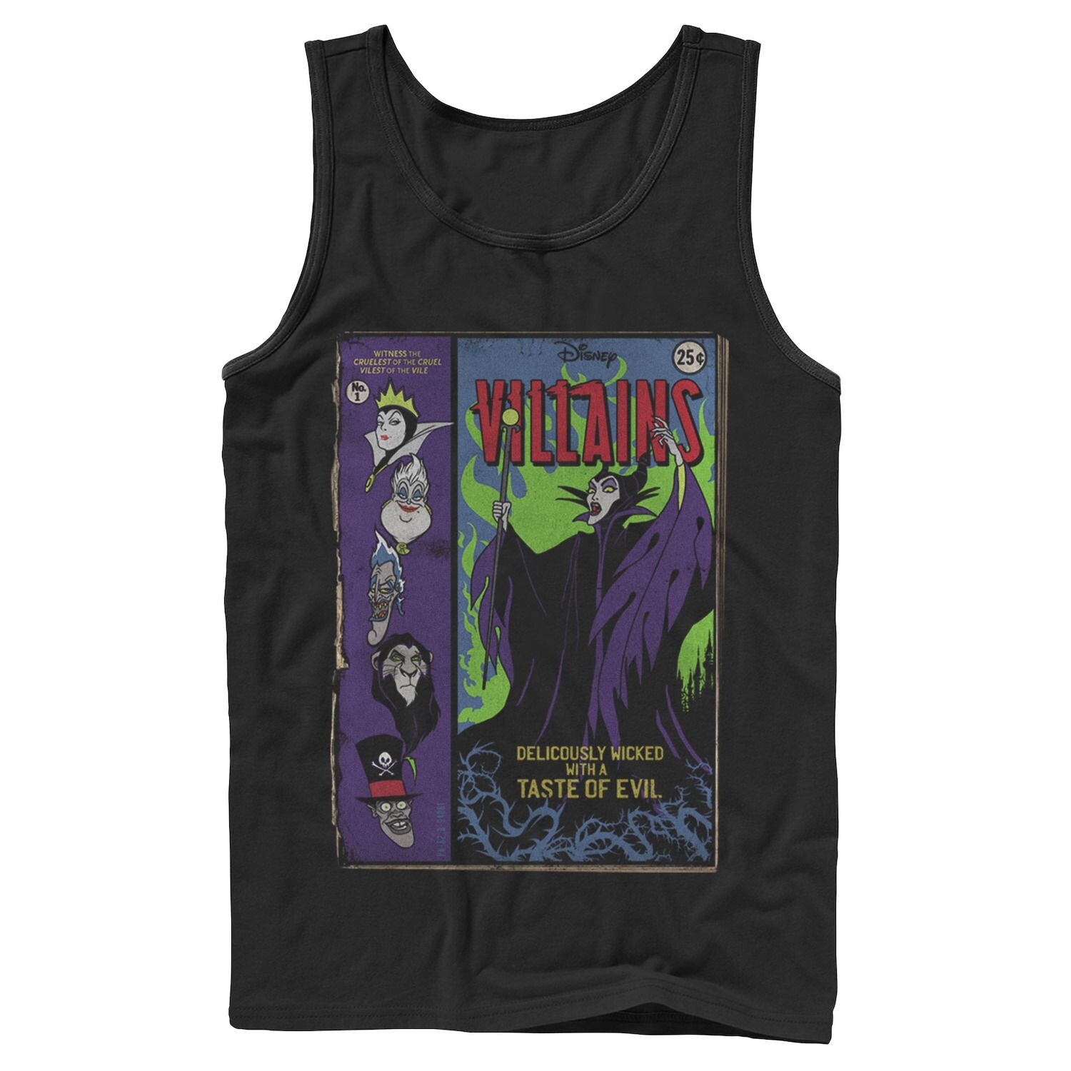 

Мужская майка Disney Villains Deliciously Wicked Comic