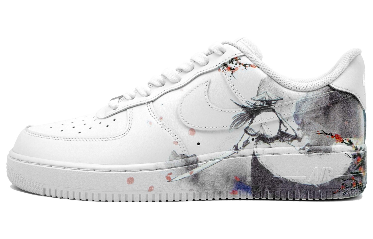 

Кроссовки для скейтбординга Air Force 1 женские, низкие, белые Nike