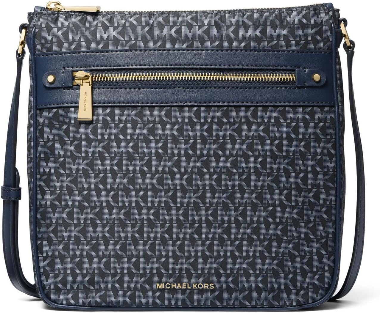 

Большая сумка через плечо Jet Set North South MICHAEL Michael Kors, цвет Admiral/Pale Blue