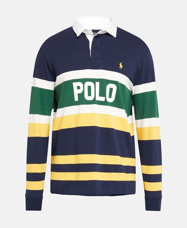 

Трикотажная рубашка-поло Polo Ralph Lauren, темно-синий