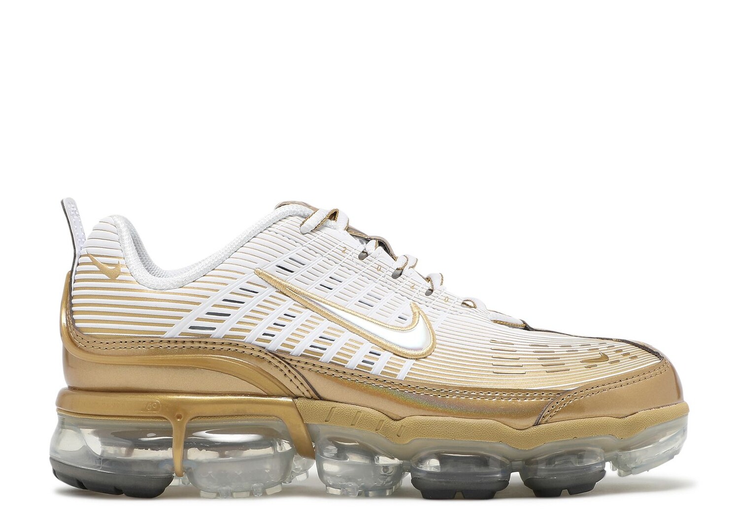 

Кроссовки Nike Wmns Air Vapormax 360 'White Metallic Gold', белый