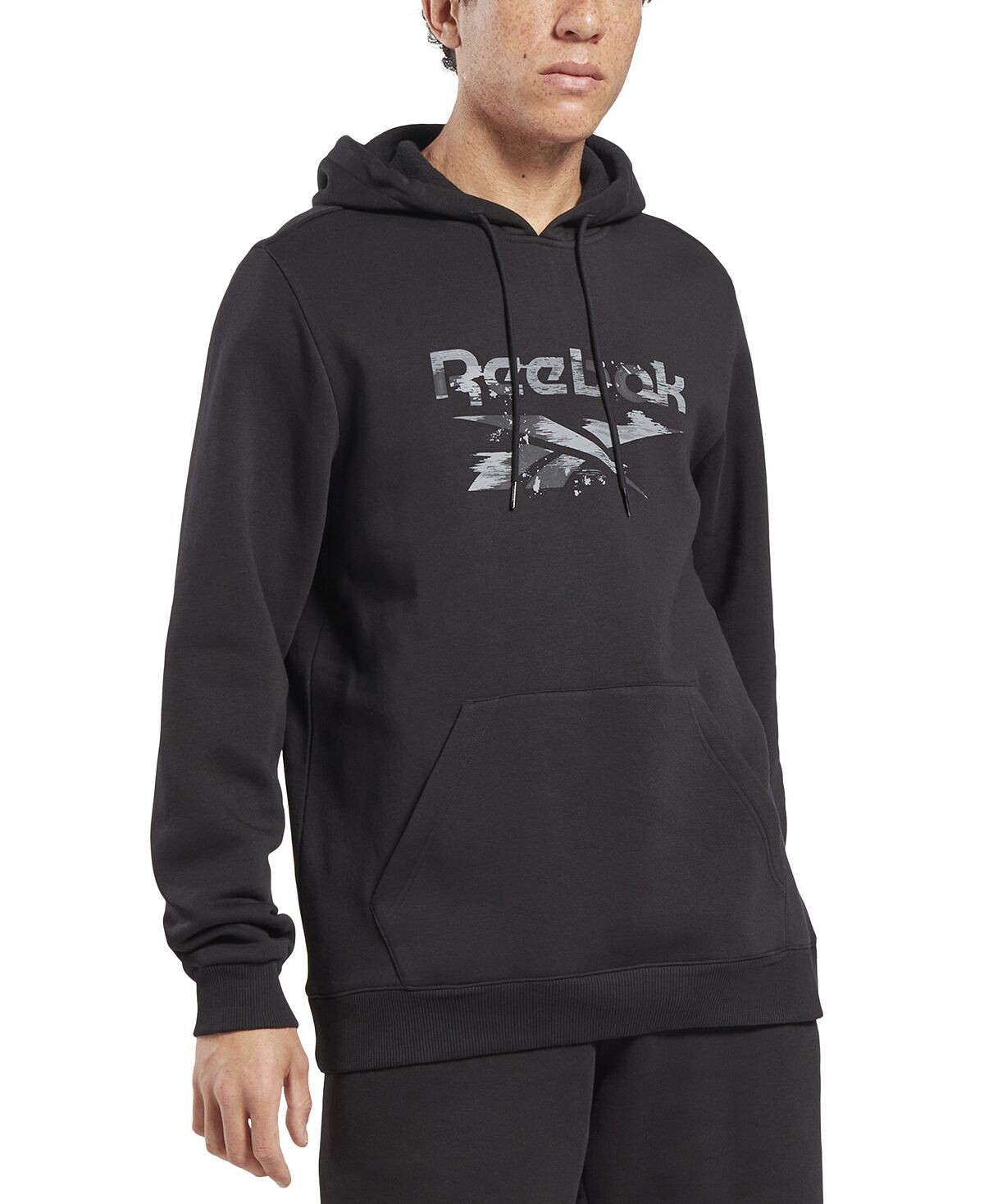 

Мужская толстовка с камуфляжным логотипом и графическим рисунком Reebok