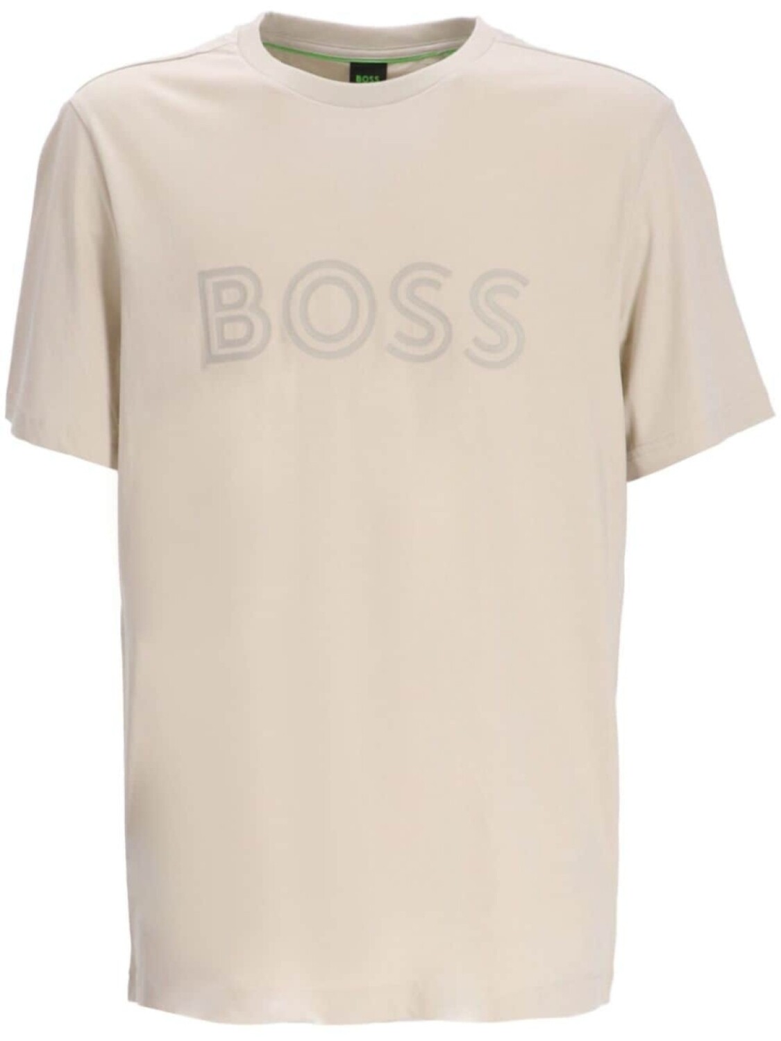 

BOSS футболка с тисненым логотипом, серый