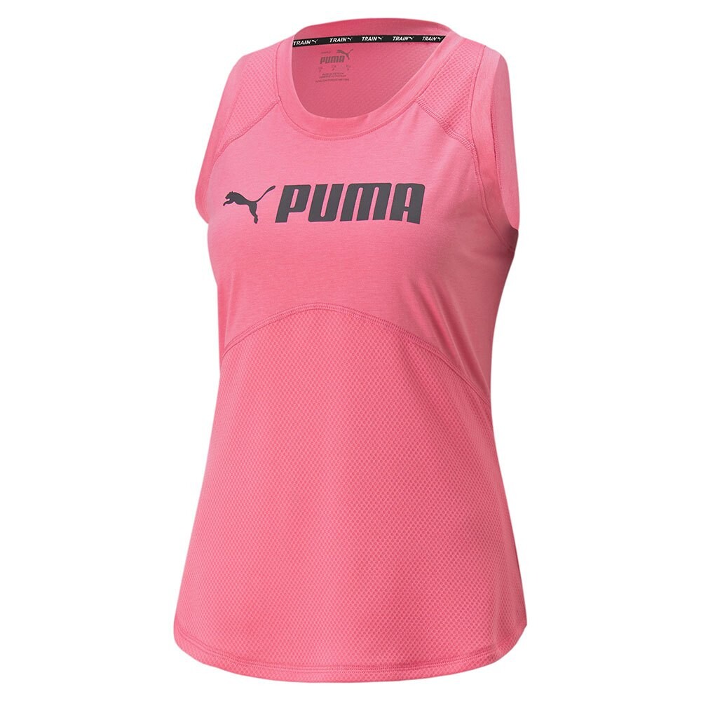 

Футболка без рукавов Puma Fit Logo, розовый