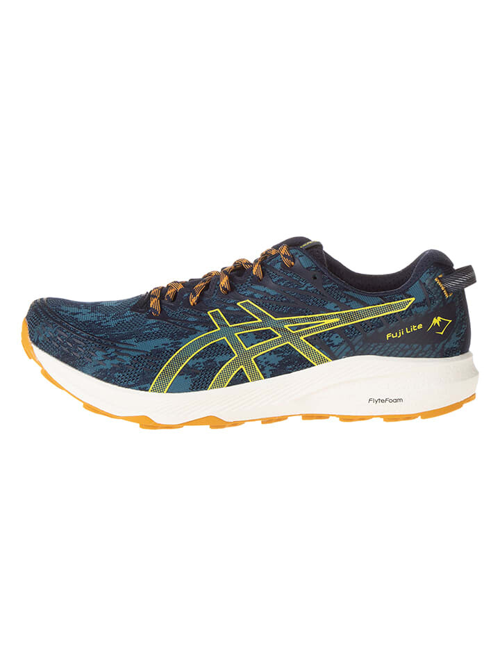 

Кроссовки asics Laufschuhe Fuji Lite 3, цвет blau/gelb