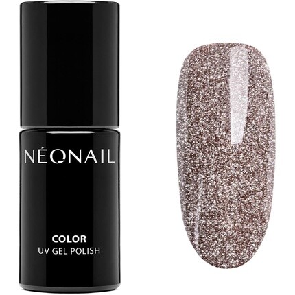 

Гель-лак NEONAIL Glitter Beige Shiny Wish, 7,2 мл, УФ-светодиод Néonail, Черный