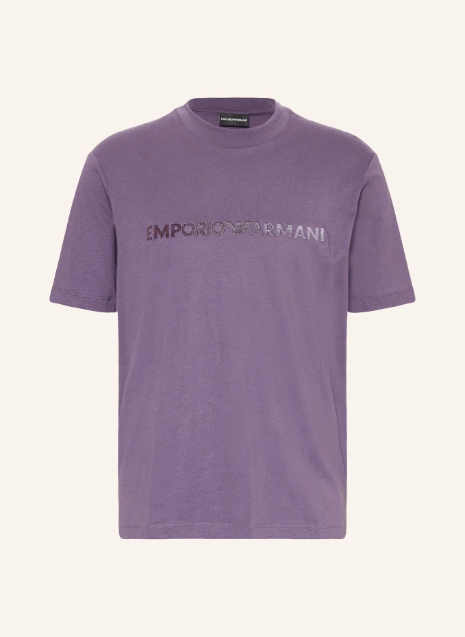 

Футболка Emporio Armani, фиолетовый