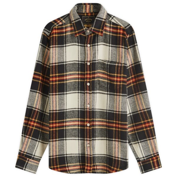 

Рубашка в клетку Arc Portuguese Flannel, черный
