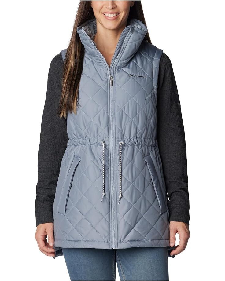 

Утепленный жилет Columbia Copper Crest Mid, цвет Tradewinds Grey
