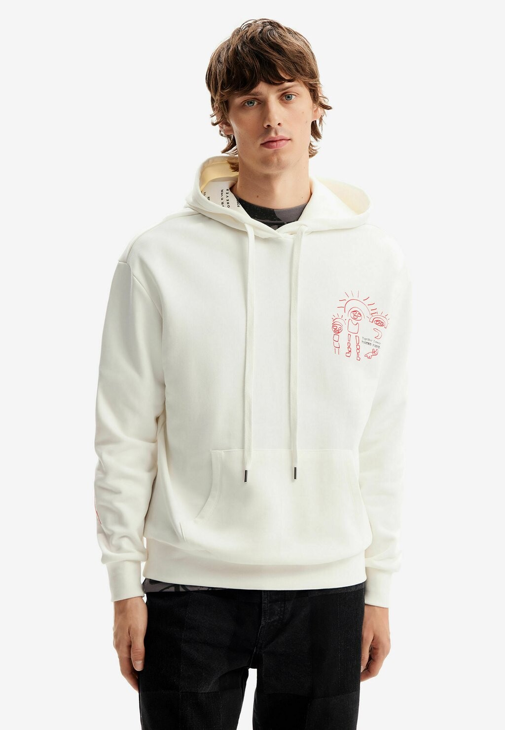 

Толстовка Arty Illustrations Desigual, белый