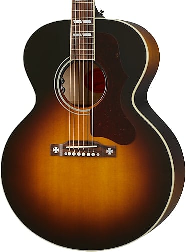 Акустическая гитара Gibson J-185 Original Vintage Sunburst w/case