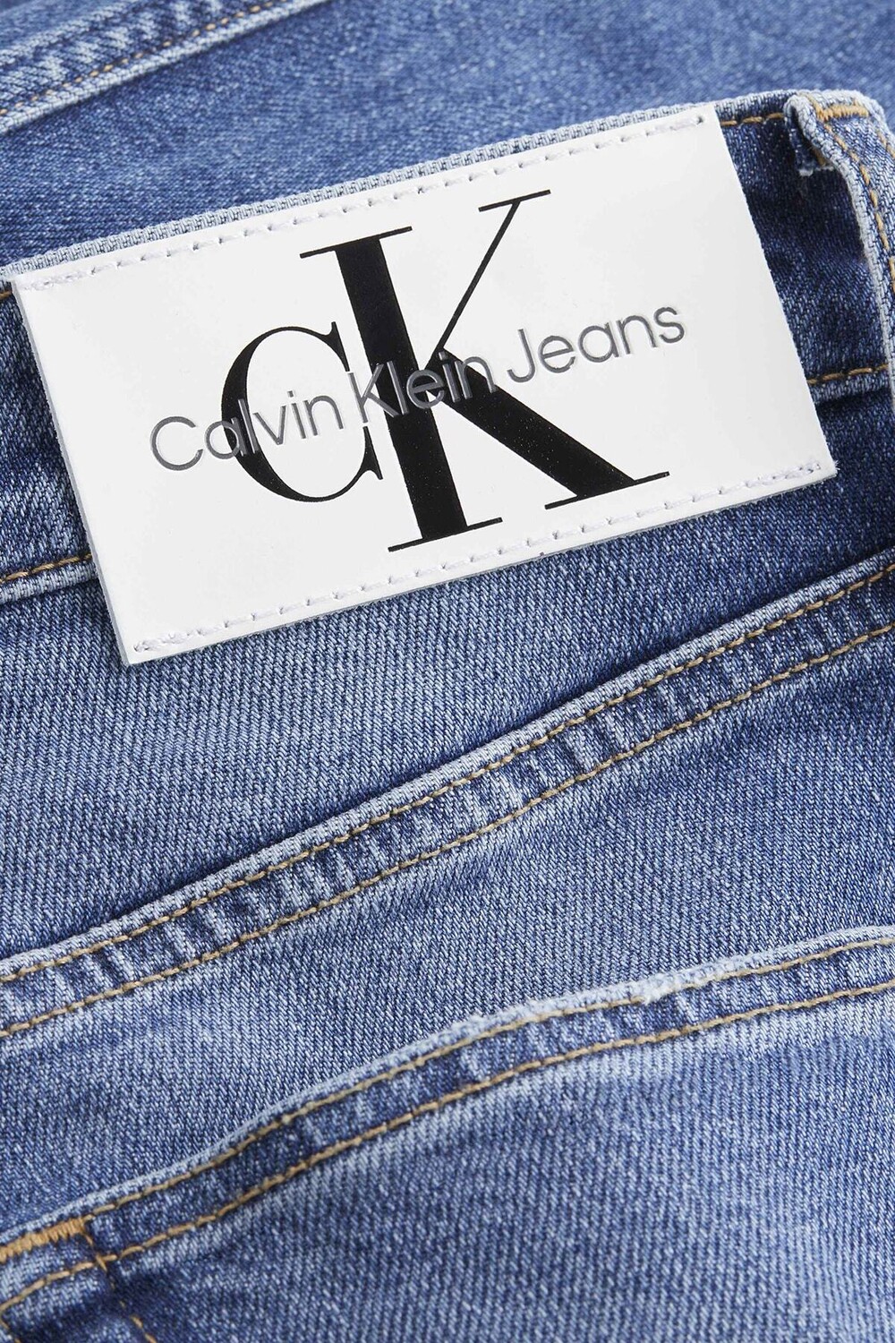 

Джинсы - Темно-синие - Прямые Calvin Klein, темно-синий