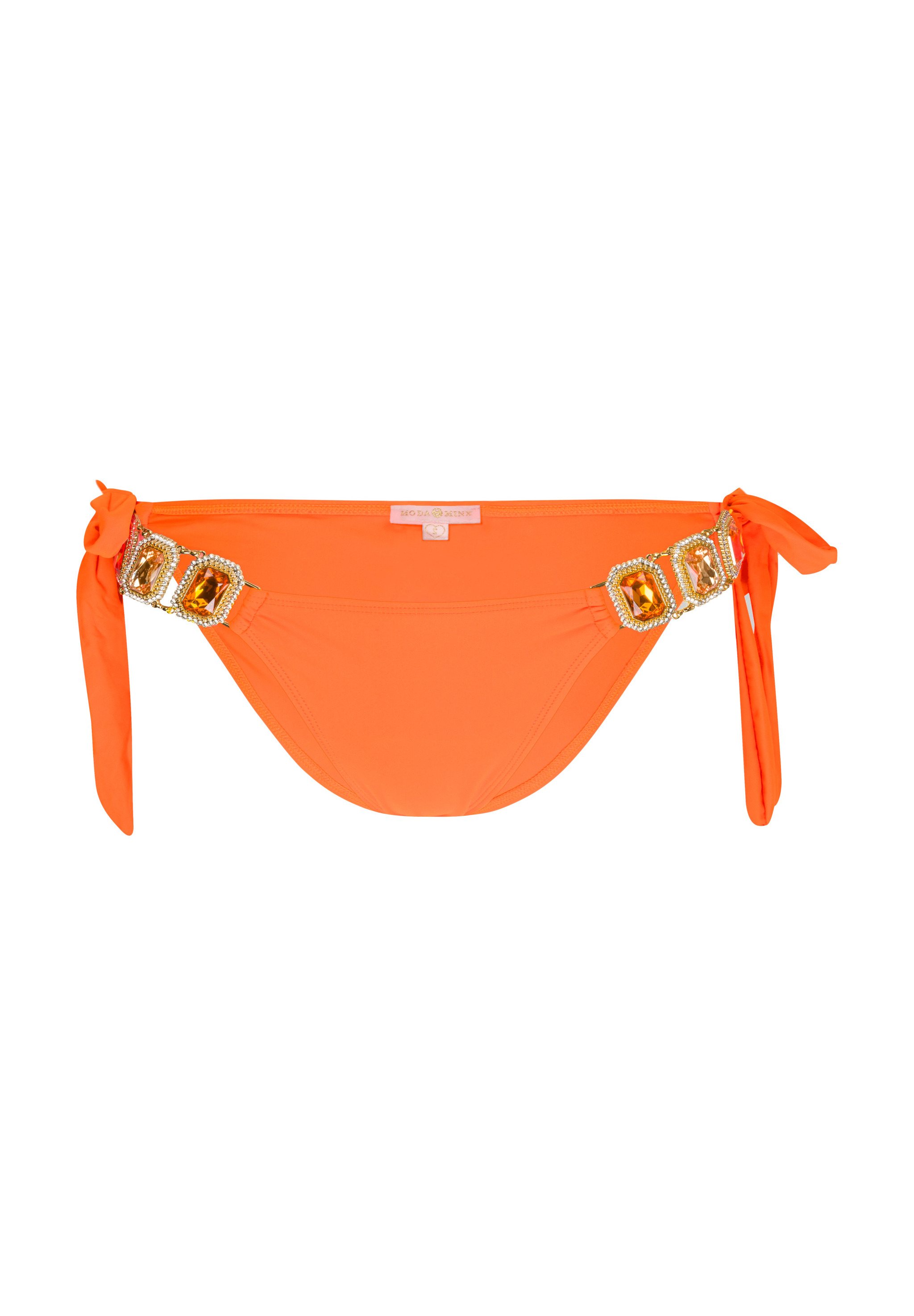 Плавки бикини Moda Minx Bikini Hose Boujee seitlich gebunden, оранжевый