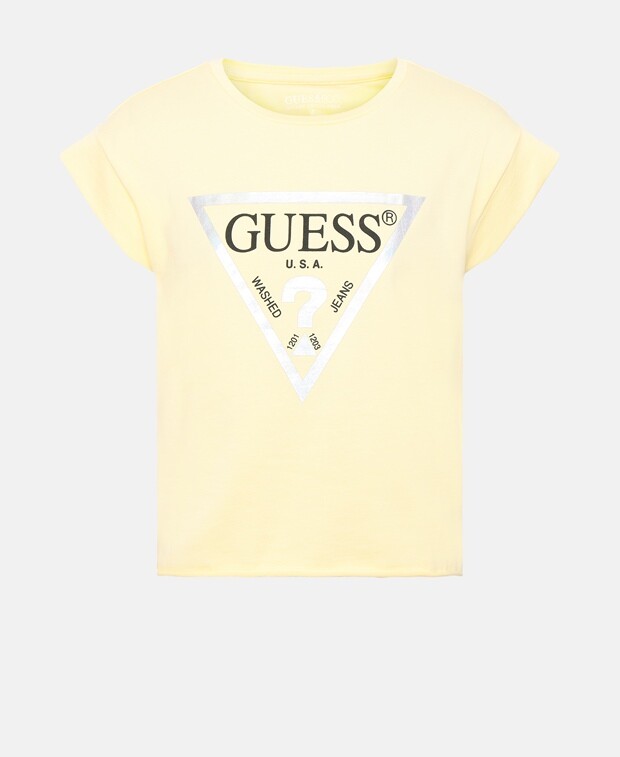 

Футболка Guess, светло-желтого