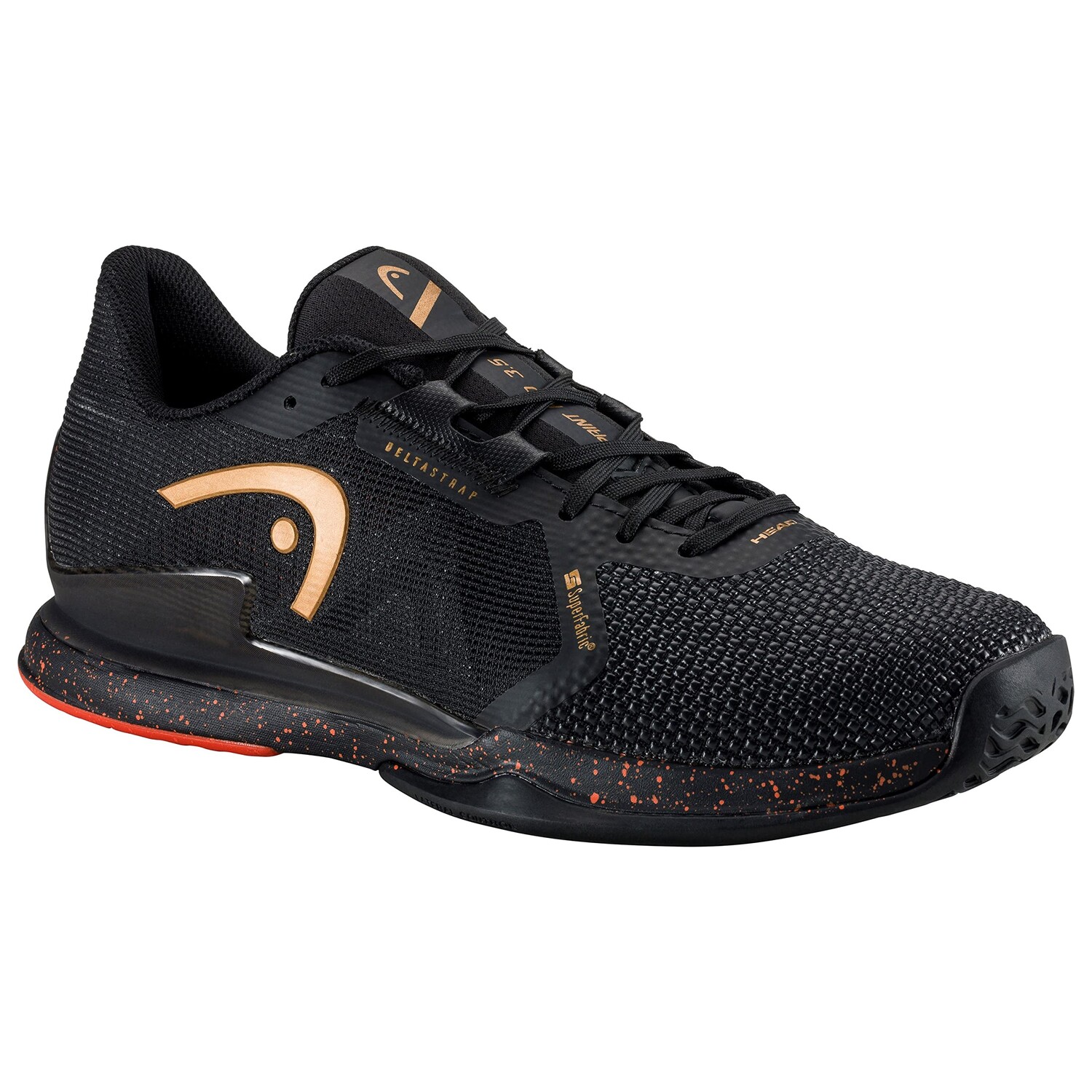 

Кроссовки HEAD Sprint Pro 3.5 Super Fabric, черный/оранжевый