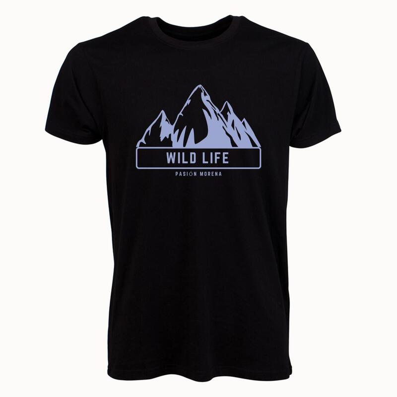 Мужская футболка для охоты Passion Morena Wild Life Black Mountain PASION MORENA, цвет negro