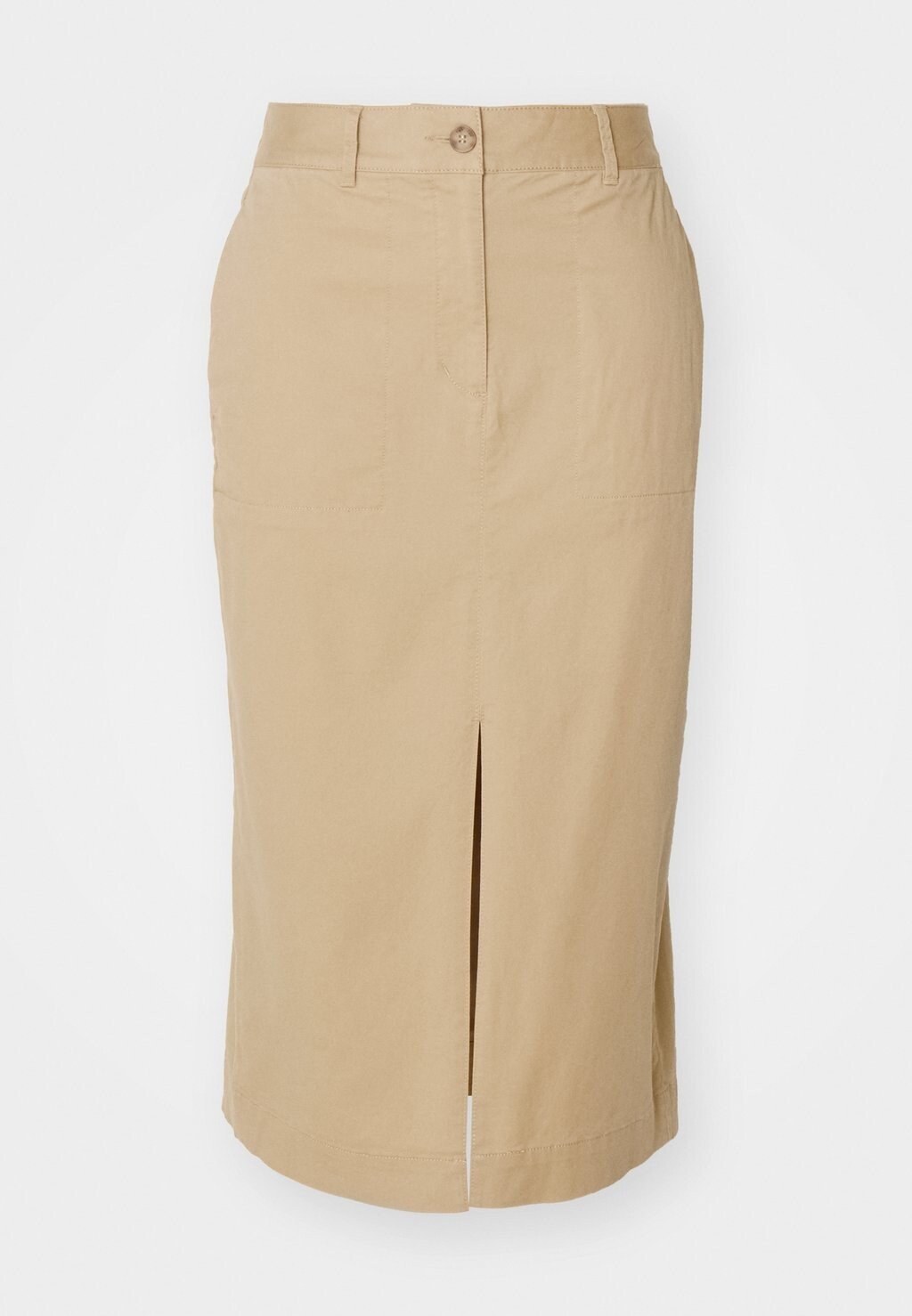 

Юбка-карандаш CHINO SLIT SKIRT GANT, цвет Dark Khaki