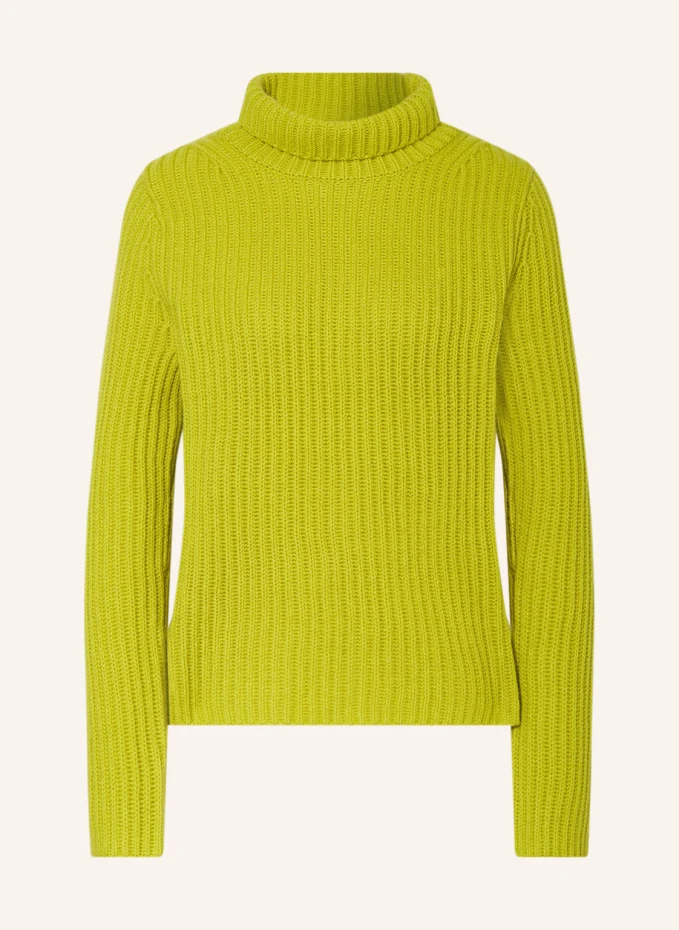 Кашемировый свитер с высоким воротником (The Mercer) N.Y., зеленый